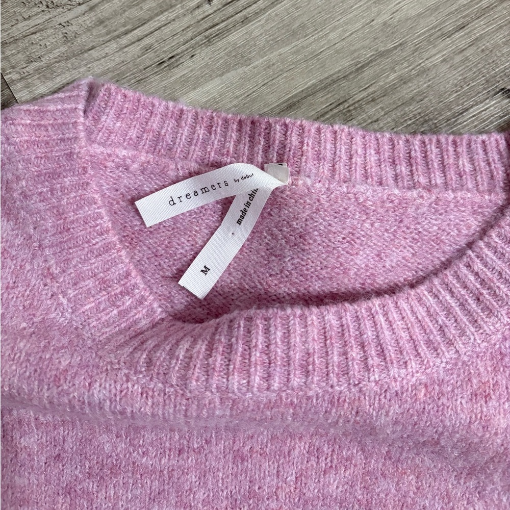 cherry knit pullover sweater - Picture 3 of 4